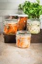 Fermented preserved food Royalty Free Stock Photo