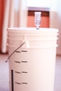 Fermenting bucket for home brewing Royalty Free Stock Photo