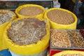 Fermenting fish barrels in Korea