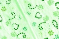 Fern Green Leafy Watercolor Design. Healthy Bio Royalty Free Stock Photo