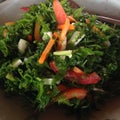 Pako / Fiddlehead Fern Salad Royalty Free Stock Photo