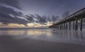 Fernandina Beach Pier Royalty Free Stock Photo