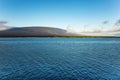 Fernandina shortly after sunrise. Royalty Free Stock Photo