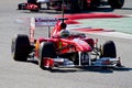 Fernando Alonso (Ferrari) Royalty Free Stock Photo