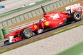 Fernando Alonso (Ferrari) Royalty Free Stock Photo