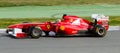 Fernando Alonso (Ferrari) Royalty Free Stock Photo