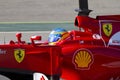 Fernando Alonso of Ferrari F1 Royalty Free Stock Photo