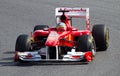 Fernando Alonso Ferrari F1 Royalty Free Stock Photo