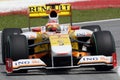 FERNANDO ALONSO, ING RENAULT F1 TEAM 2009 Royalty Free Stock Photo