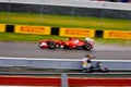 Fernando Alonso racing at Montreal Grand prix Royalty Free Stock Photo