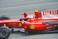 Fernando Alonso Scuderia Ferrari Formula One Team Royalty Free Stock Photo