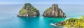 Fernando de Noronha, Brazil. Website Banner Royalty Free Stock Photo