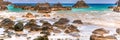 Fernando de Noronha, Brazil. Website Banner Royalty Free Stock Photo