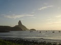 Fernando de Noronha Brazilian Beach during sunset