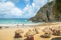 Praia do Cachorro Beach at Vila dos Remedios - Fernando de Noronha, Pernambuco, Brazil