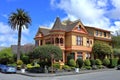 Ferndale Victorian Architecture in the Historic Town in Humboldt County, Northern California, USA