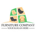 Ferniture company logo design