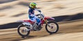 Fernley SandBox Dirt Bike Racer #823 Royalty Free Stock Photo