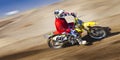 Fernley SandBox Dirt Bike Racer #66 Royalty Free Stock Photo