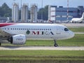 Malpensa airpot with airplane