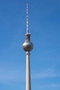 The Fernsehturm, Berlins most famous landmark Royalty Free Stock Photo