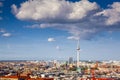 Fernsehturm television tower, Berlin views, Germany