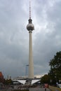 Fernsehturm Television Tower located at Alexanderplatz.