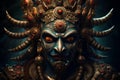 Ferocious Ravana indian demon. Generate AI