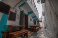 Ferragudo village narrow streets