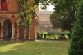 Ferrara, Italy. The city cemetery gardens