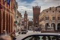 Evocative view of the avenue that leads to the historic center of Ferrara 4