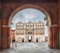 Cathedral in Ferrara, Italy Royalty Free Stock Photo
