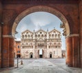 Cathedral in Ferrara, Italy