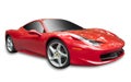 Ferrari 458 on white, isolated