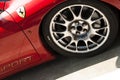 Ferrari at Autodromo di Monza Royalty Free Stock Photo