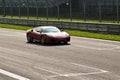 Ferrari at Autodromo di Monza Royalty Free Stock Photo