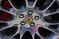 Ferrari car maranello wheel Royalty Free Stock Photo