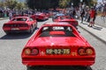 Ferrari car meeting during a car event , Caramulo Motorfestival