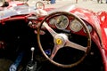 Ferrari cockpit at Vernasca Silver Flag 2017 Royalty Free Stock Photo