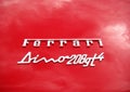Ferrari Dino Royalty Free Stock Photo