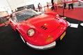 Ferrari Dino 246 GT classic cabriolet on display during Singapore Yacht Show at One Degree 15 Marina Club Sentosa Cove