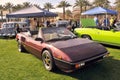 Wedge Shaped Ferrari Dino At Dr. George Car Show Royalty Free Stock Photo