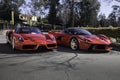 Ferrari Enzo and Laferrari