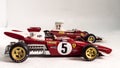 Ferrari F1 1:43 models Royalty Free Stock Photo