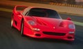 Ferrari F50 Red Sports Car