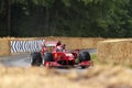 Ferrari F1 Test Driver Marc Gene at the Goodwood Festival of Speed 2023 Royalty Free Stock Photo