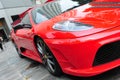 Ferrari F430 Scuderia on display