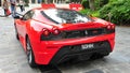 Ferrari F430 Scuderia on display