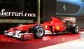 Ferrari Formula 1 car at Paris Motor Show Royalty Free Stock Photo