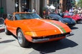 Ferrari 365 GTB4 car on display Royalty Free Stock Photo